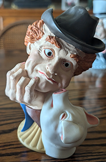 Clem Kadiddlehopper sculpture